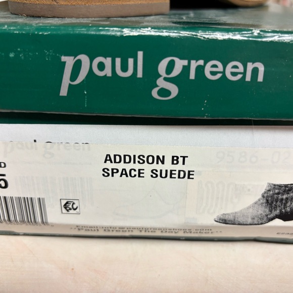 Paul Green Addison Space Suede Ankle Booties - Picture 10 of 14